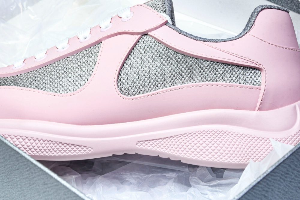 Prada America's Cup Sneaker Soft Rubber 'Pink' - Image 33