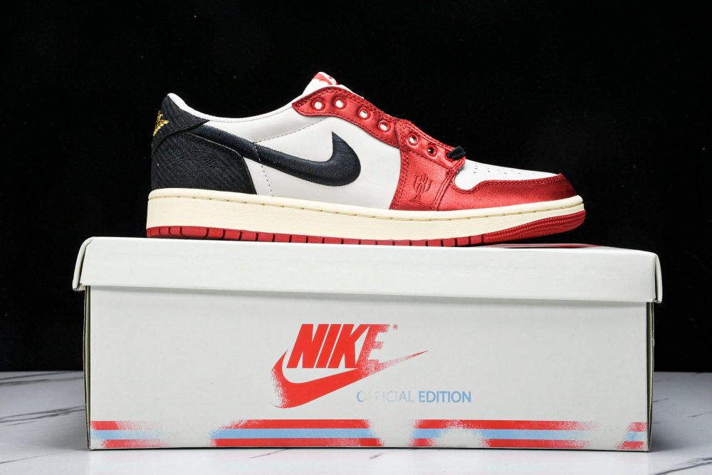 AJ1 Retro Low OG x Trophy Room 'Rookie Card - Away' - Image 27