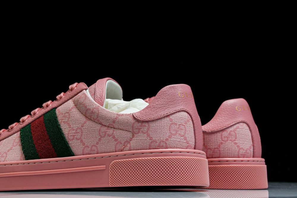 Guссi Ace Web 'Pink Monogram' - Image 8