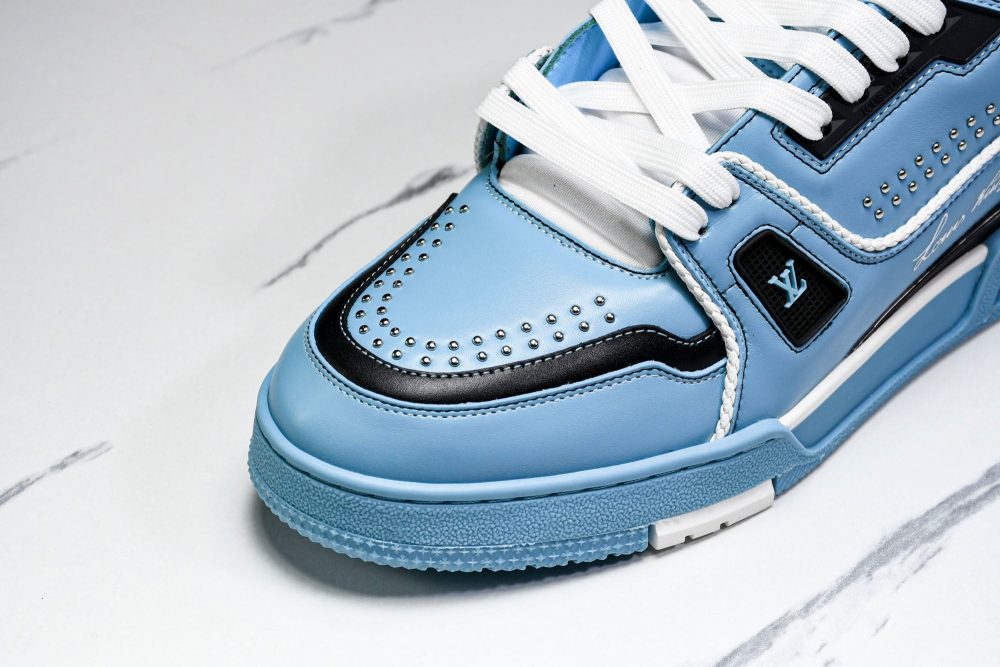Louis Vuittоп Trainer Low Western 'Blue' - Image 9