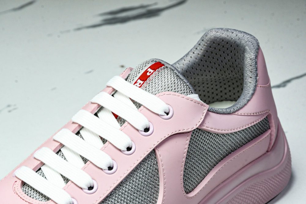 Prada America's Cup Sneaker Soft Rubber 'Pink' - Image 10