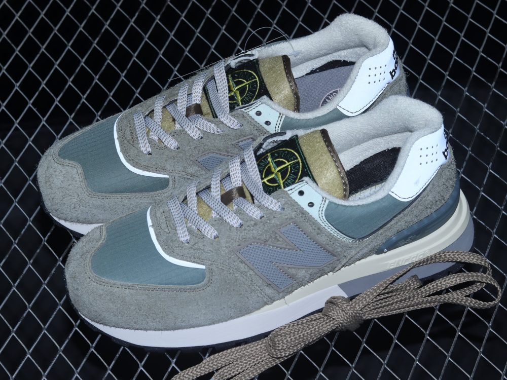 NB 574 Legacy x Stone Island 'Steel Blue' - Image 8