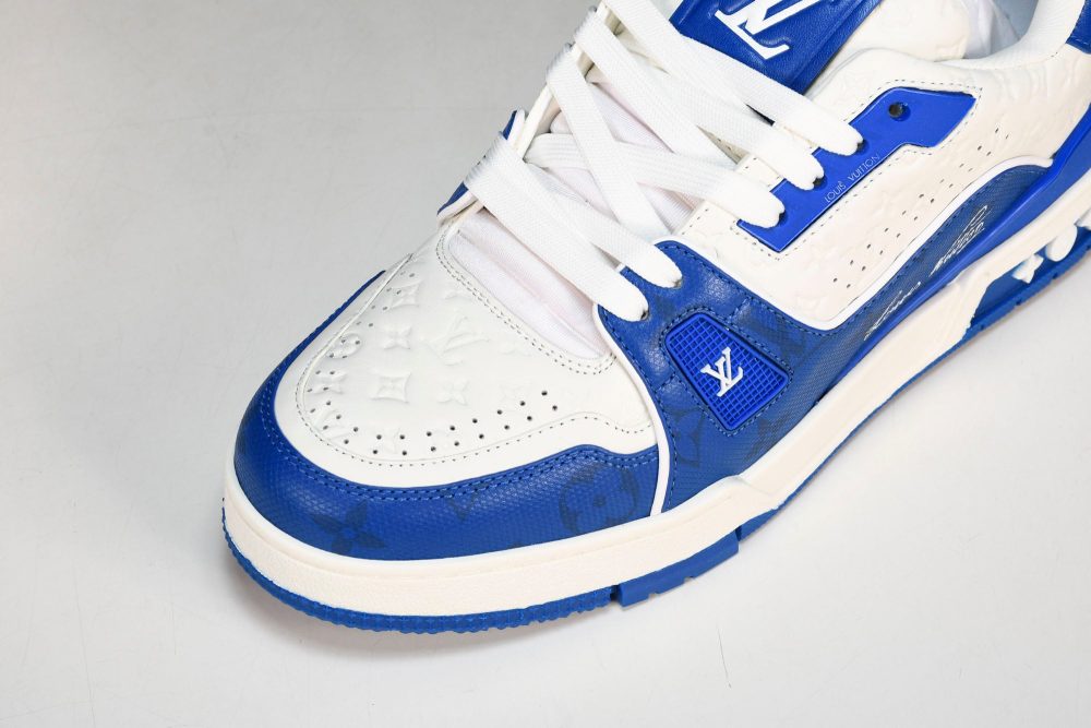 Louis Vuittоп Trainer Low 'Signature Blue' - Image 9