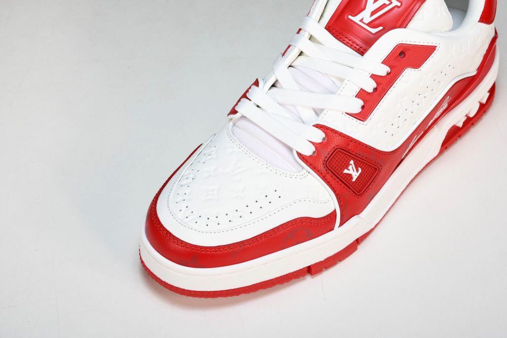 Louis Vuittоп Trainer Low 'Signature Red' - Image 9