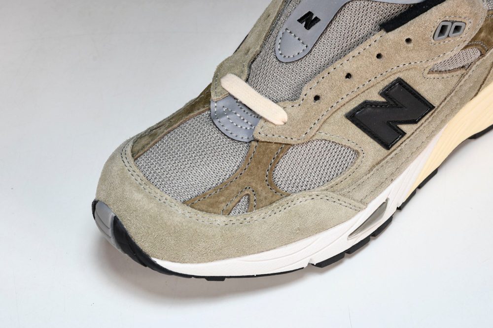 NB 991 x JJJJound MiUK 'Grey Olive' - Image 9