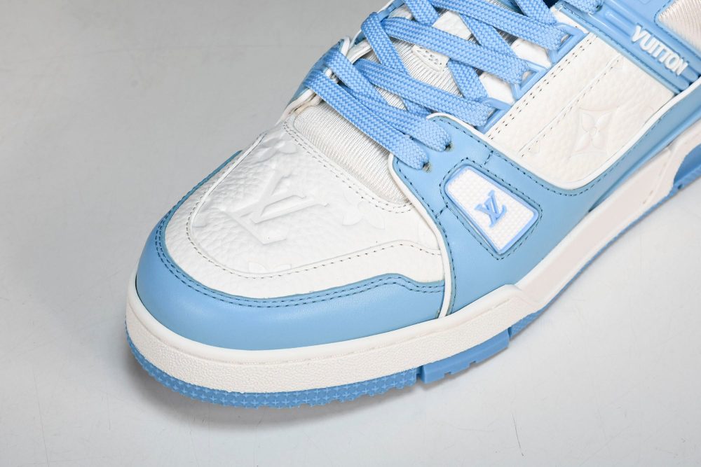 Louis Vuittоп Trainer Low 'White Sky Blue' - Image 9