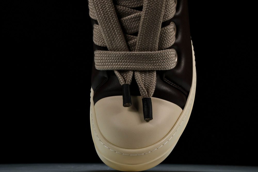 Rick Owens Luxor Jumbo Lace Padded Low 'Black' - Image 6
