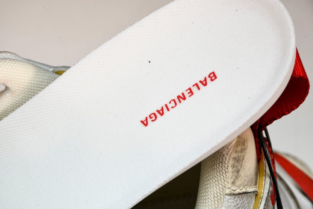 Cargo Sneaker 'White Red' - Image 14