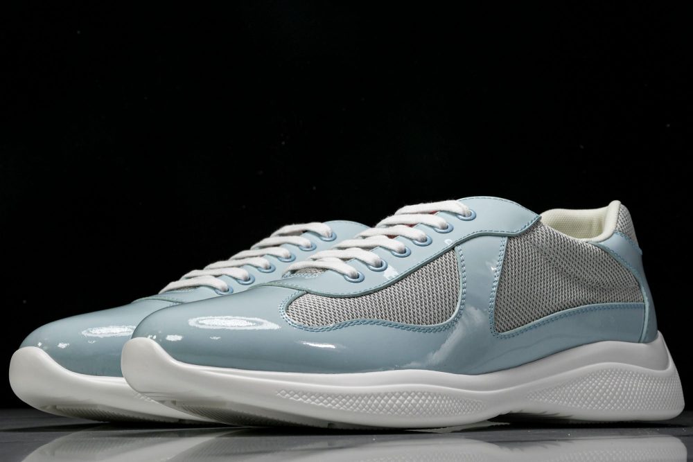 Prada America's Cup Sneaker 'Celeste Silver' - Image 2