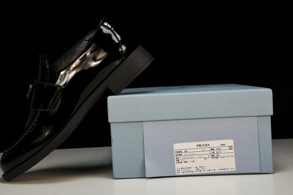 Prada Patent Loafers 'Black' - Image 21