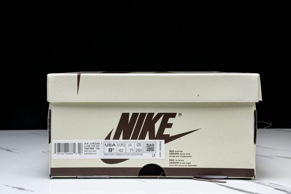 Travis Scott AJ1 Retro Low OG 'Sail Shy Pink' - Image 27