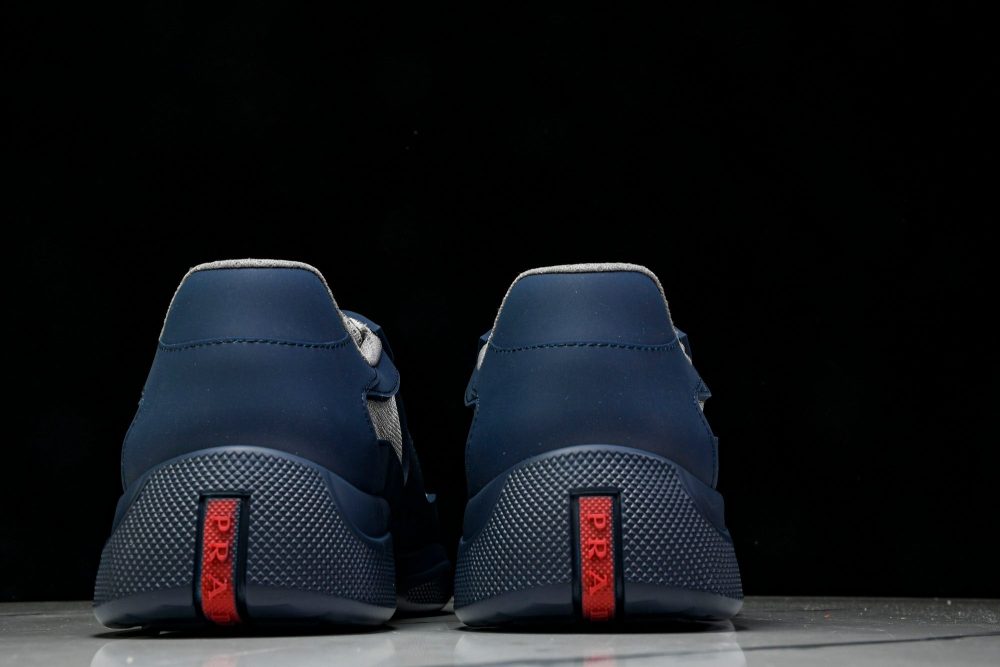 Prada America's Cup Sneaker Soft Rubber 'Royal Blue' - Image 7