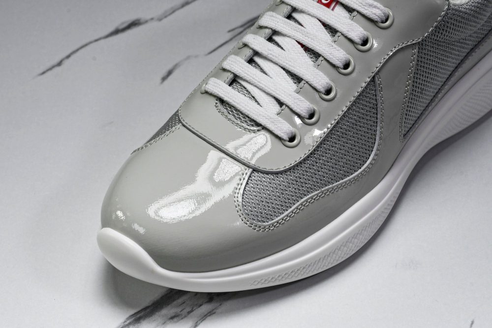 Prada America's Cup Sneaker 'Pearl Silver' - Image 9