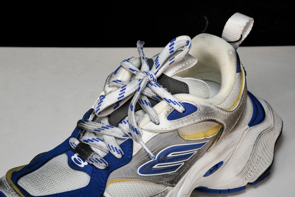 Cargo Sneaker 'White Blue' - Image 10