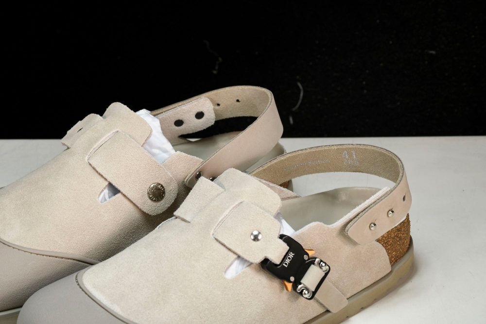 Birkenstock x D1or Tokio Mule Calfskin 'Greige' - Image 16