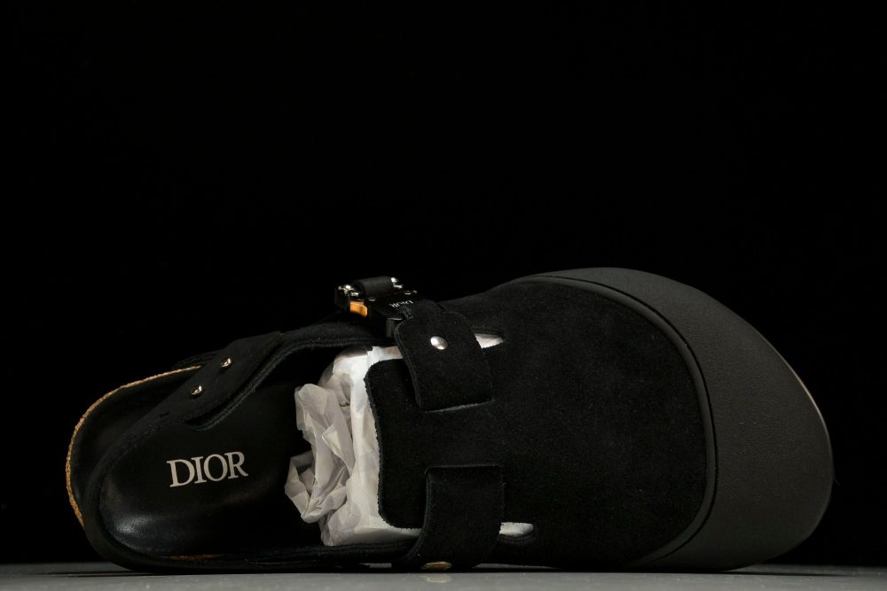 Birkenstock x D1or Tokio Mule Calfskin 'Black' - Image 4