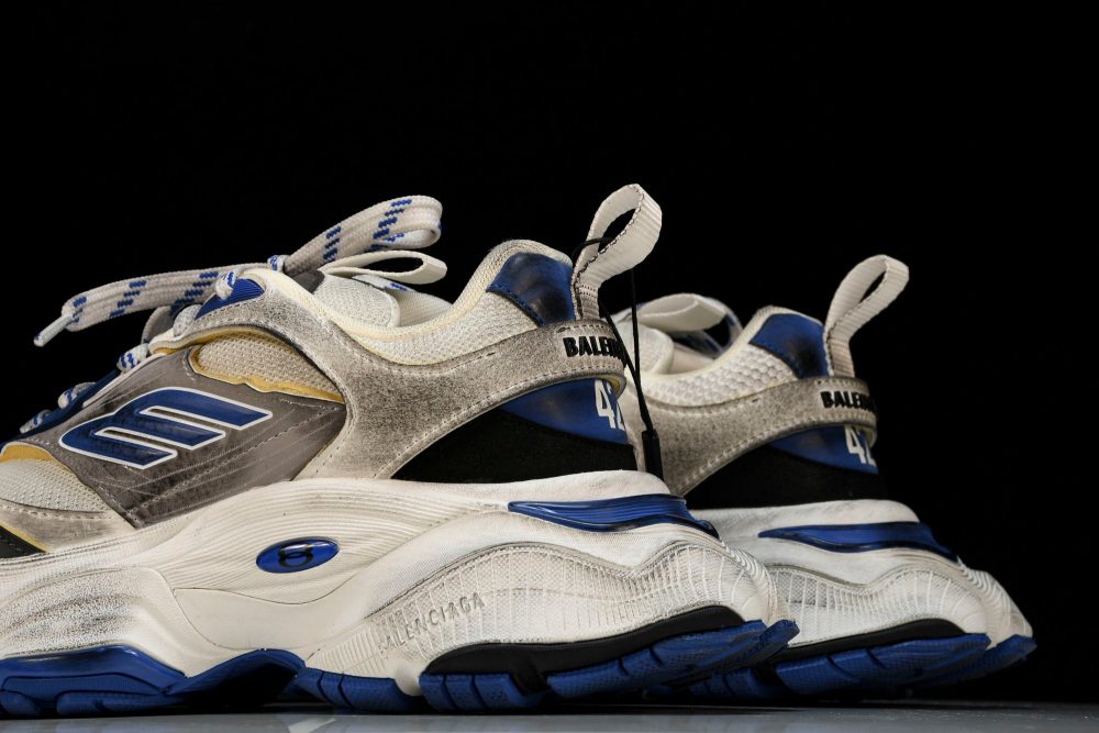Cargo Sneaker 'White Blue' - Image 8