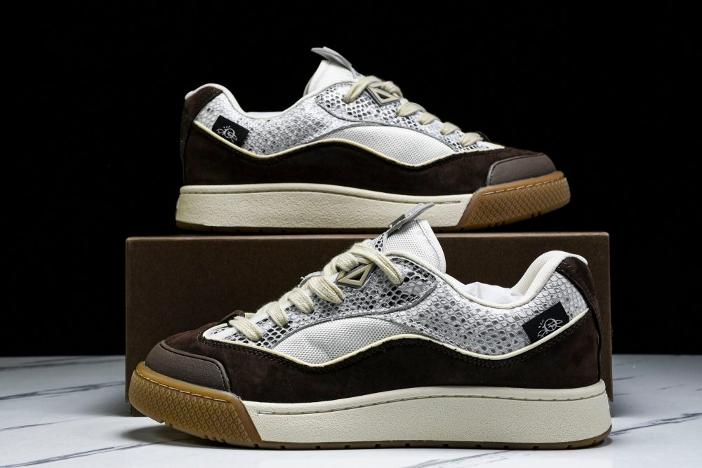 Travis Scott x D1or B713 Cactus Jack 'Beige Brown Python' - Image 20