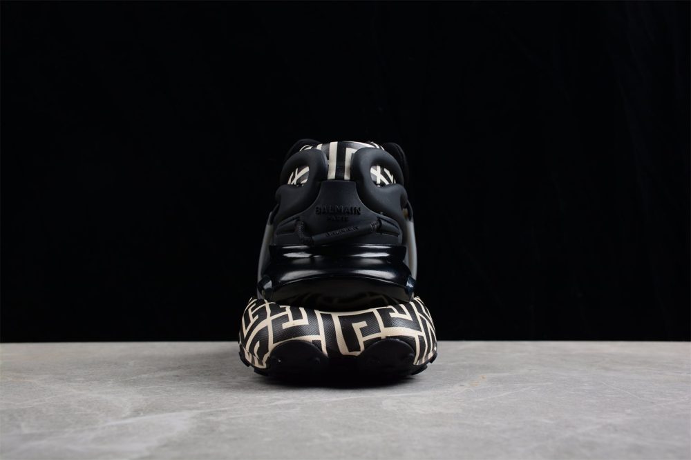 Balmain Unicorn Low-Top 'Ivory Black' - Image 7