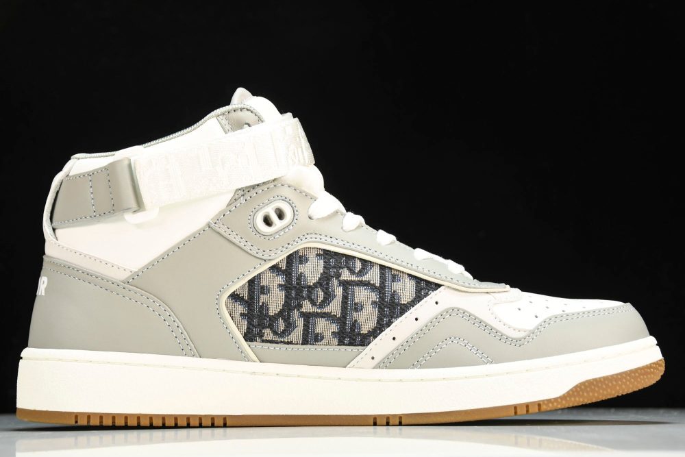 D1or B27 High Strap Oblique 'Grey White' - Image 3