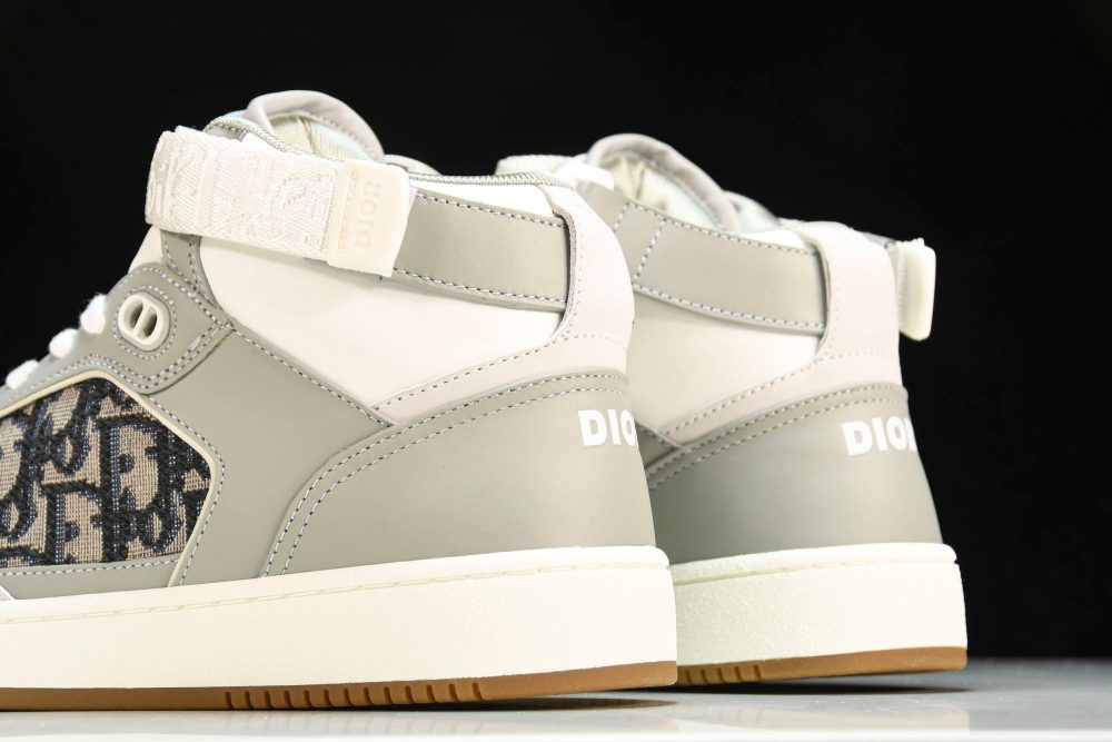 D1or B27 High Strap Oblique 'Grey White' - Image 11