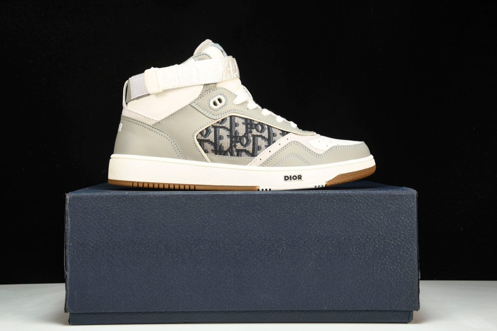 D1or B27 High Strap Oblique 'Grey White' - Image 19