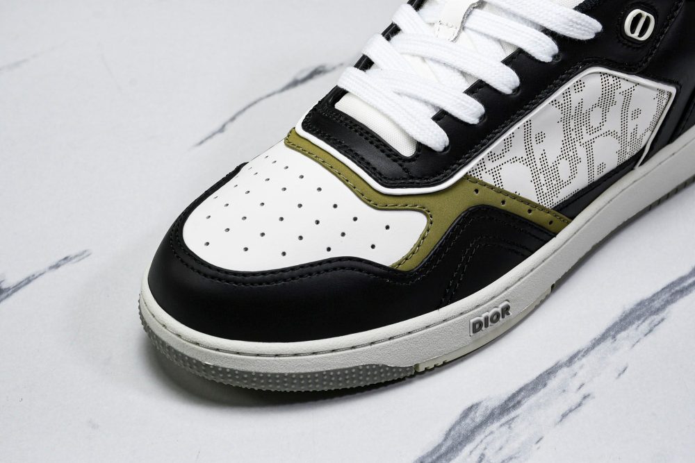 D1or B27 Low Galaxy Leather 'Black White Green' - Image 18