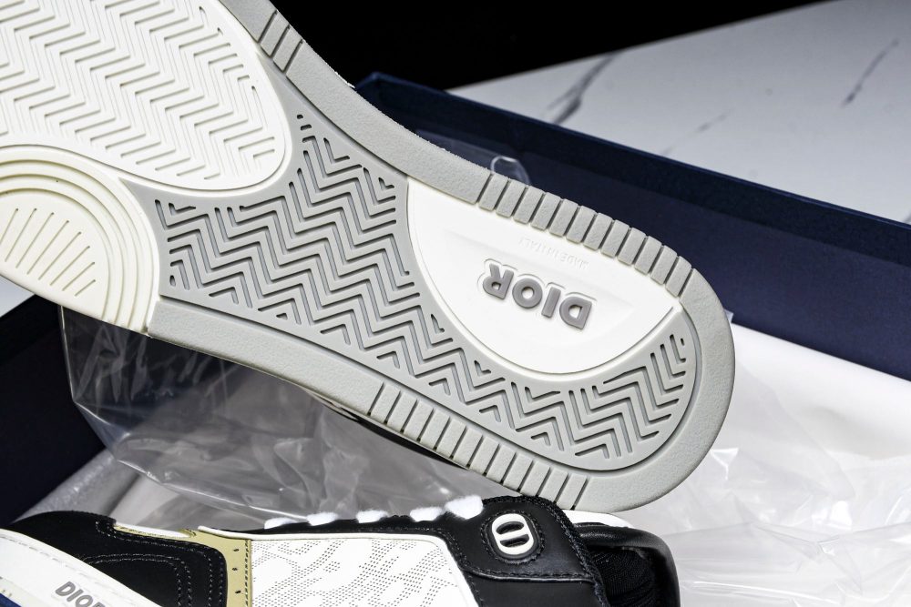 D1or B27 Low Galaxy Leather 'Black White Green' - Image 21