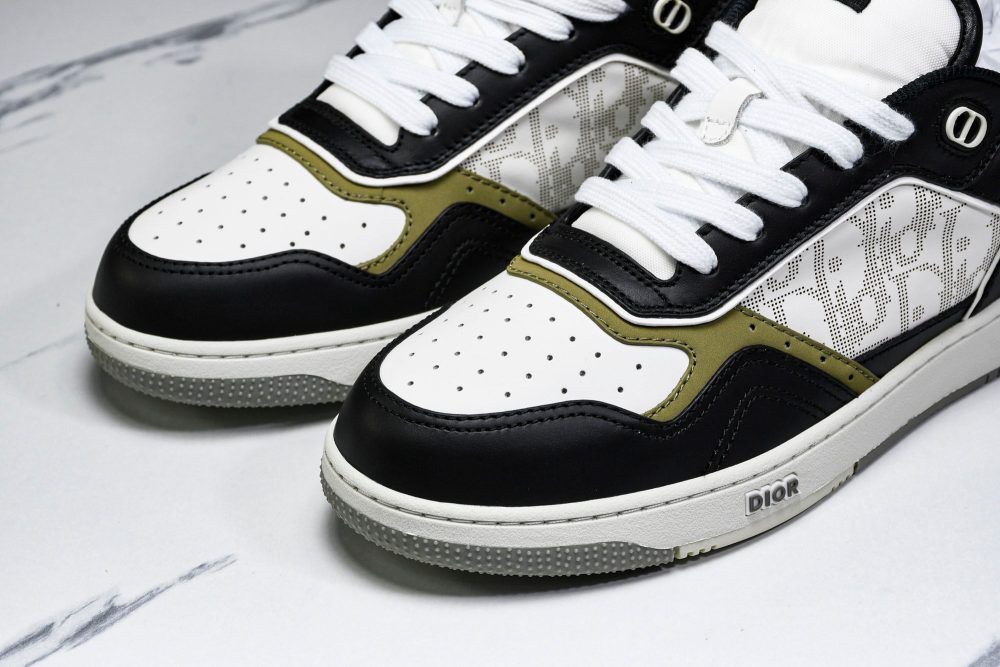 D1or B27 Low Galaxy Leather 'Black White Green' - Image 22