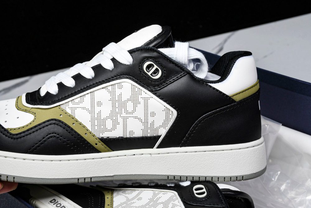 D1or B27 Low Galaxy Leather 'Black White Green' - Image 25