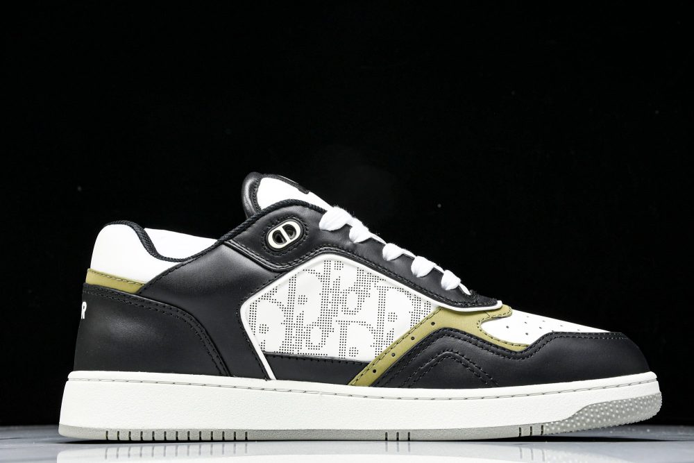D1or B27 Low Galaxy Leather 'Black White Green' - Image 3