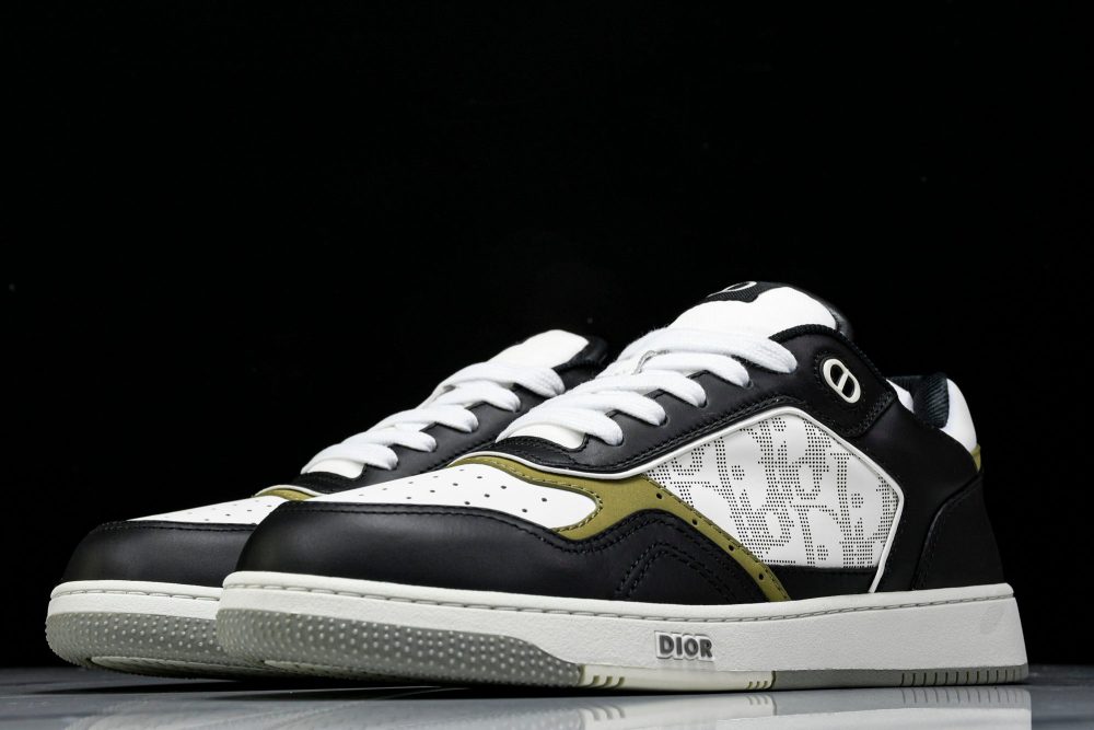 D1or B27 Low Galaxy Leather 'Black White Green' - Image 2