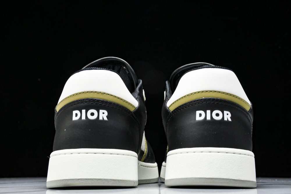 D1or B27 Low Galaxy Leather 'Black White Green' - Image 4