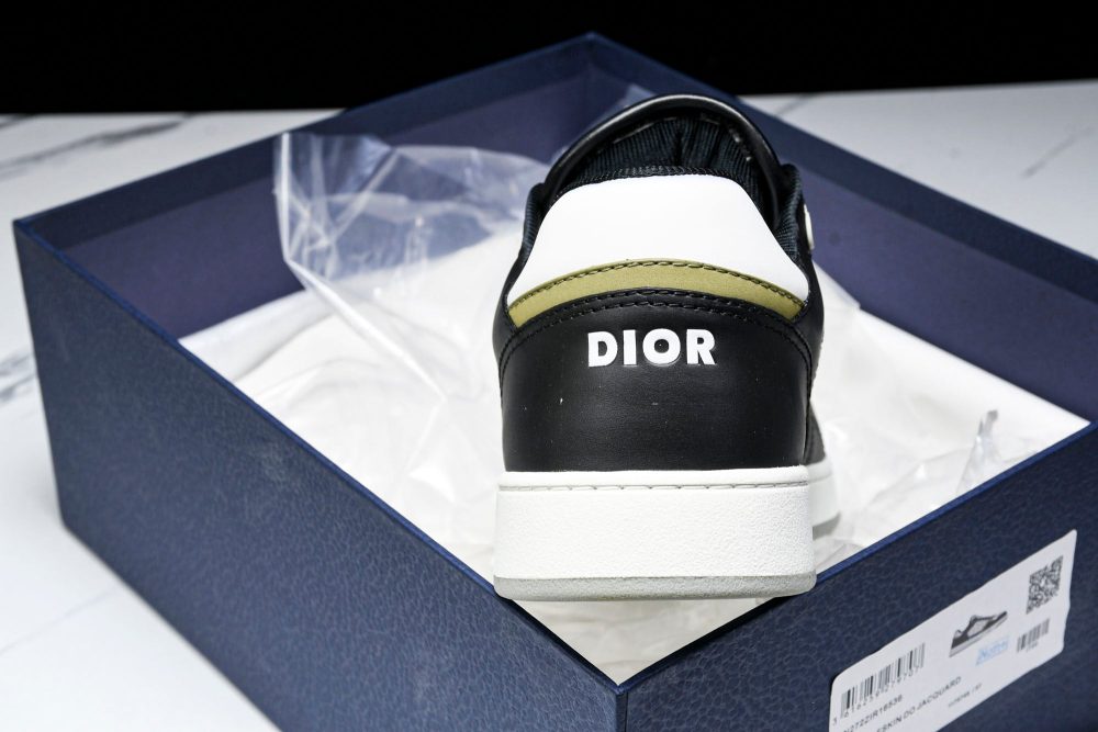 D1or B27 Low Galaxy Leather 'Black White Green' - Image 31