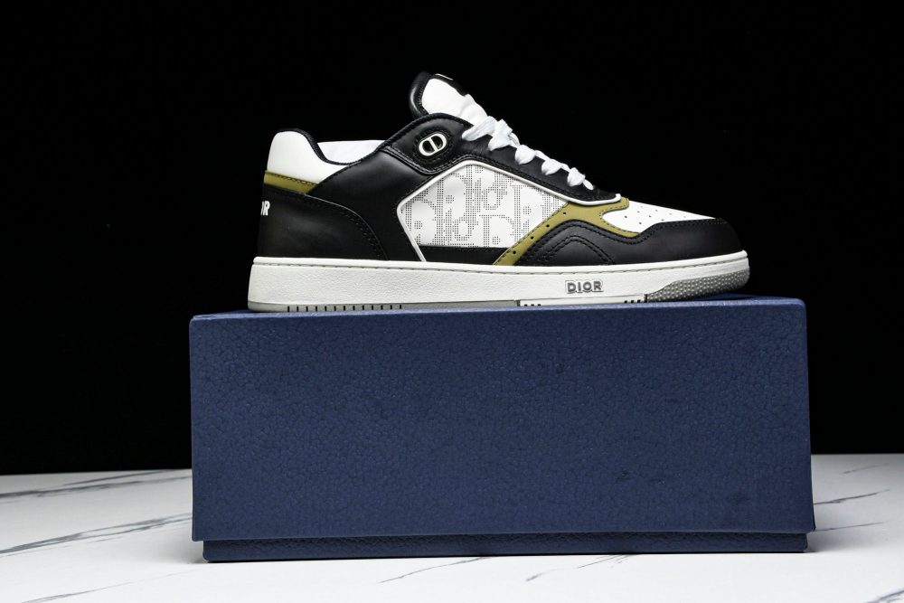 D1or B27 Low Galaxy Leather 'Black White Green' - Image 27