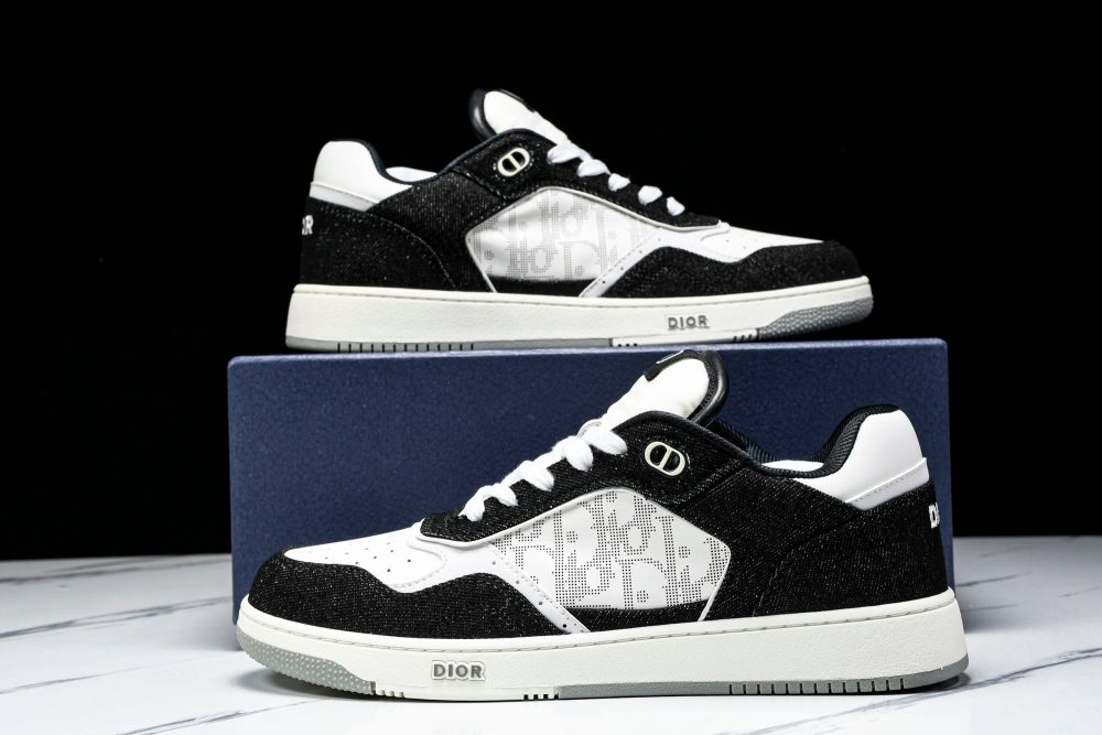 D1or B27 Low Galaxy Leather 'Black White' - Image 17