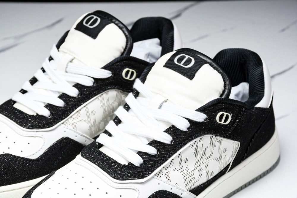 D1or B27 Low Galaxy Leather 'Black White' - Image 15