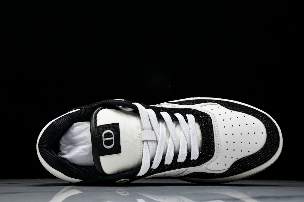 D1or B27 Low Galaxy Leather 'Black White' - Image 5