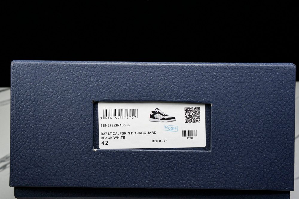 D1or B27 Low Galaxy Leather 'Black White' - Image 35