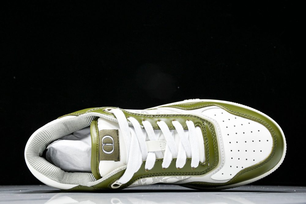 D1or B27 Low Galaxy Leather 'Green White' - Image 3