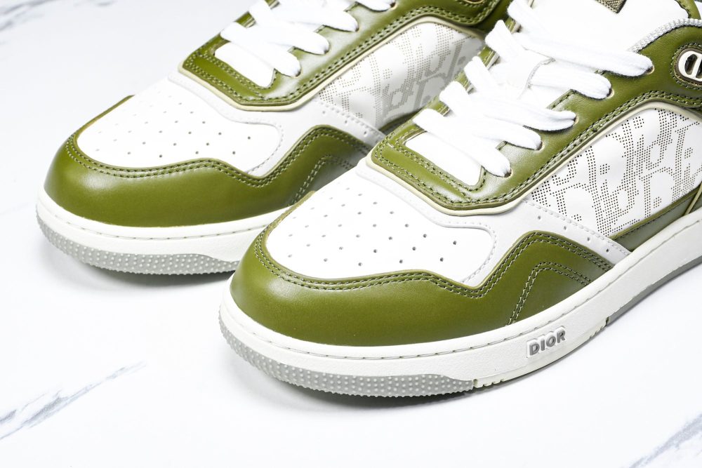D1or B27 Low Galaxy Leather 'Green White' - Image 19