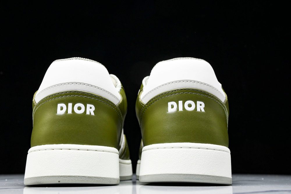 D1or B27 Low Galaxy Leather 'Green White' - Image 4