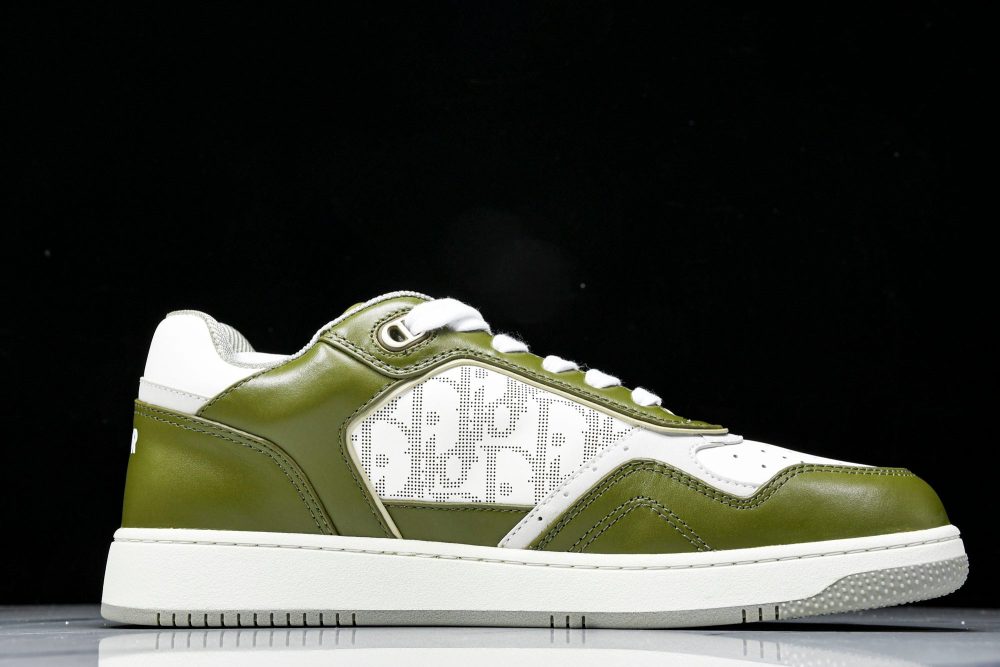 D1or B27 Low Galaxy Leather 'Green White' - Image 5