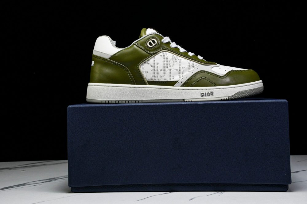 D1or B27 Low Galaxy Leather 'Green White' - Image 22