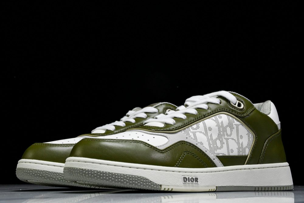 D1or B27 Low Galaxy Leather 'Green White' - Image 2