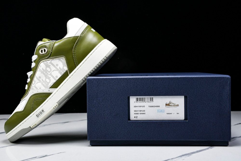 D1or B27 Low Galaxy Leather 'Green White' - Image 30