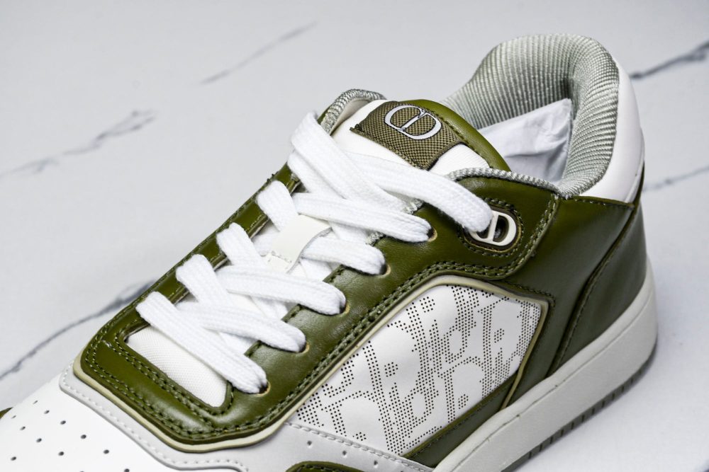 D1or B27 Low Galaxy Leather 'Green White' - Image 32
