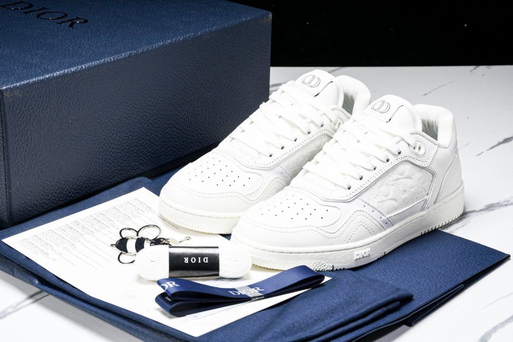 D1or B27 Low Gravity Leather 'Triple White' - Image 29