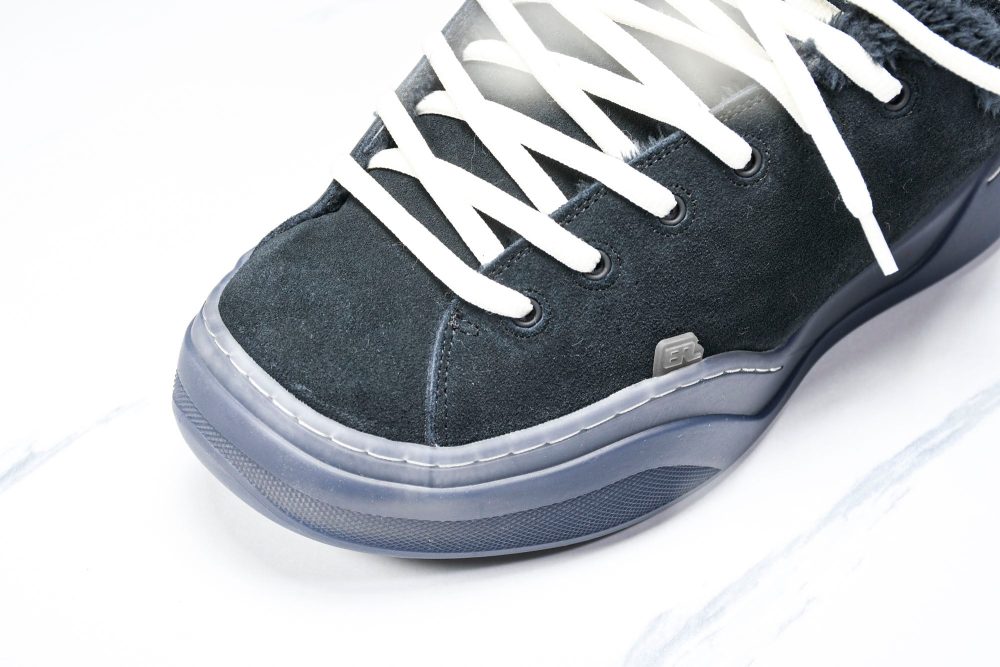 ERL Vamps Skate Shoe 'Pirate Black' - Image 10