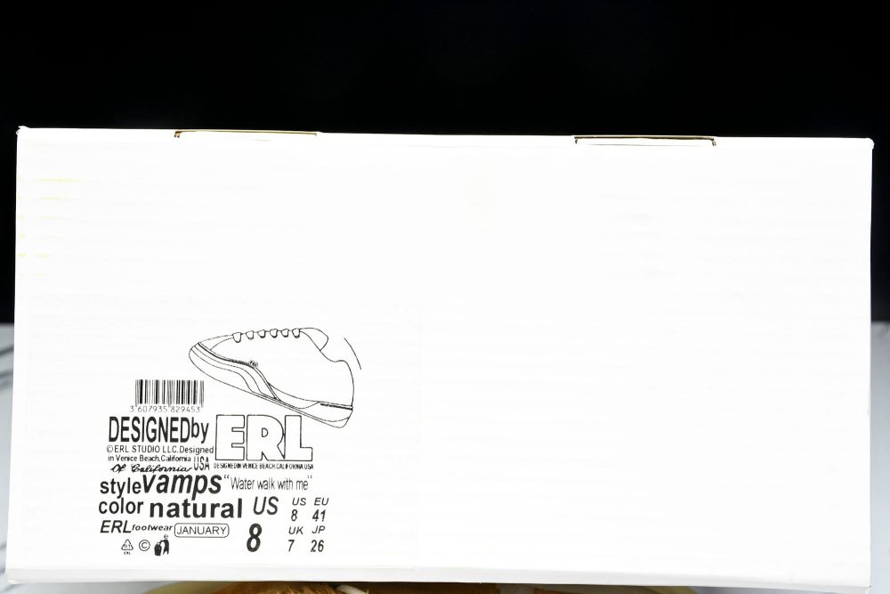 ERL Vamps Skate Shoe 'Natural' - Image 28